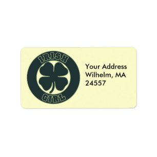 Etiqueta Chica irlandés