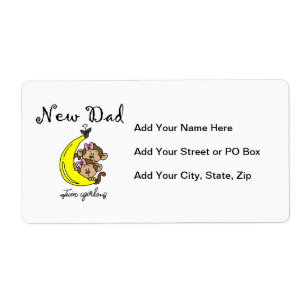 Etiqueta Chicas gemelos Nuevos Regalos De Papá