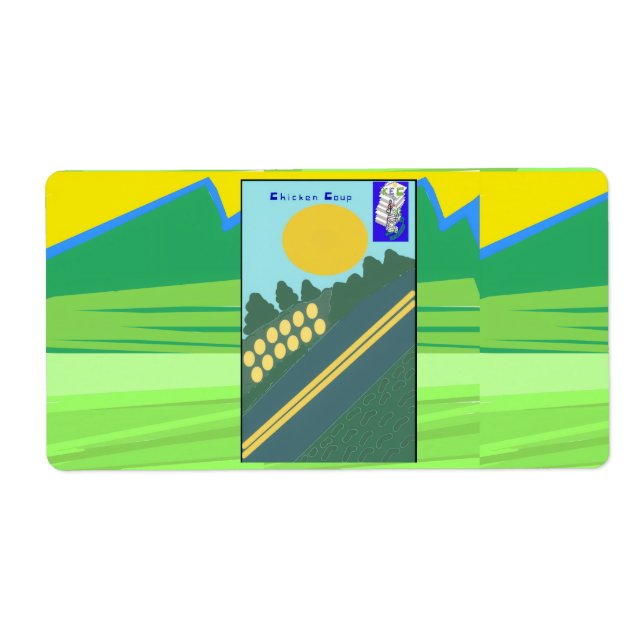 Etiqueta Chicken Coup  (Frente)