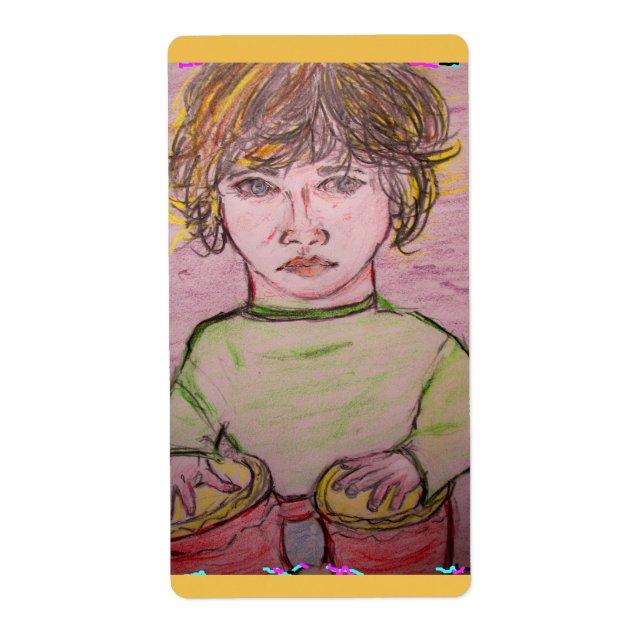 Etiqueta chico bongo (Frente)