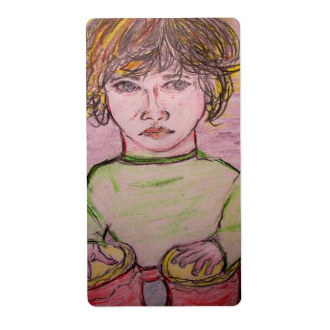 Etiqueta chico bongo (Frente)