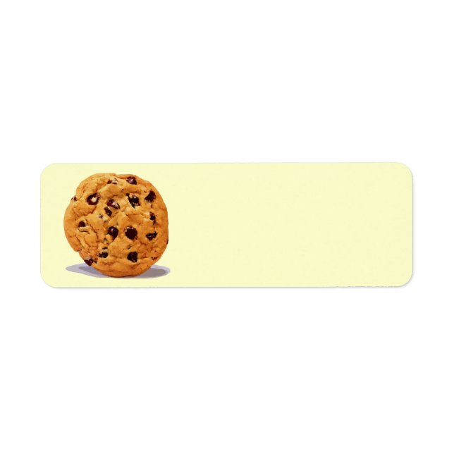 ETIQUETA CHOCOLATE CHIP COOKIE TREAT DESSERT DIGITAL (Frente)