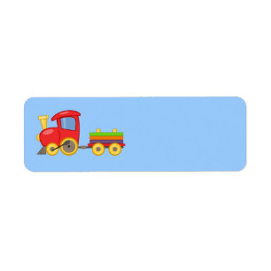 Etiqueta Choo Choo Train Blank Labels