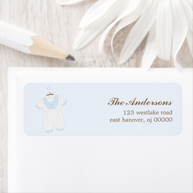 Etiqueta Christening Gown Baptism Labs (In situ)