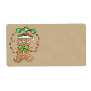 Etiqueta Christmas Cookie Gift Labels - Large
