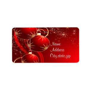 Etiqueta Christmas Greetings_