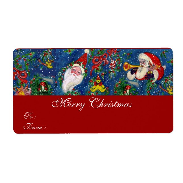 ETIQUETA CHRISTMAS NIGHT (Frente)