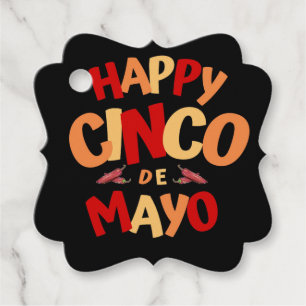 Etiqueta Cinco De Mayo Favor