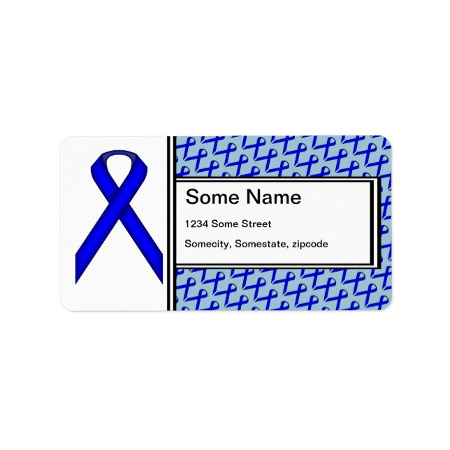 Etiqueta Cinta Blue Standard de Kenneth Yoncich (Frente)