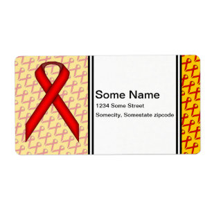 Etiqueta Cinta roja estándar de Kenneth Yoncich