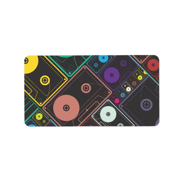 Etiqueta Cintas Cassette (Frente)