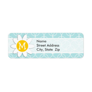 Etiqueta Círculos de los azules cielos; Margarita