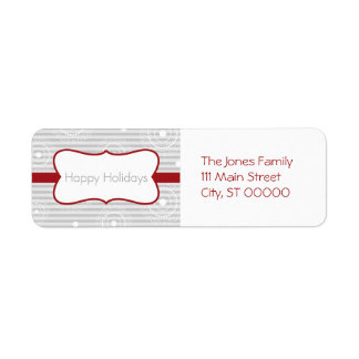 Etiqueta Círculos navidades - Plata azul