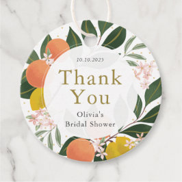 Etiqueta Citrus Main Squeeze Gracias