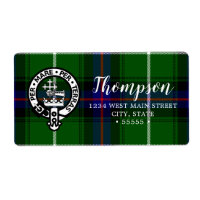 Clan escocés Donald Tartán y Escudo