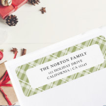 Clásica familia de granjeros Tartán Plaid