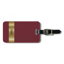 Etiqueta clásica sencilla de portaequipajes de mon