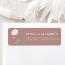 Clásico Minimalista Elegante Ranunculus Boda