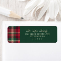 Clásico Plaid Navideño