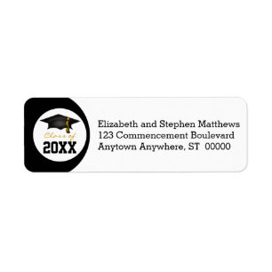 Etiqueta Class of 2023 Graduation Cap