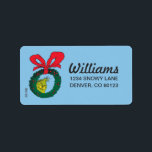 Etiqueta Classic The Grinch | Christmas Wreath<br><div class="desc">The holidays will not be complete without The Grinch!  HOW THE GRINCH STOLE CHRISTMAS is a classic story of a town called Who-ville and how the Christmas spirit can melt even the coldest of hearts.</div>