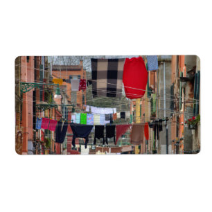 Etiqueta Clotheslines In Venice Italy