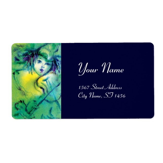 ETIQUETA CLOWN IN GREEN (Frente)