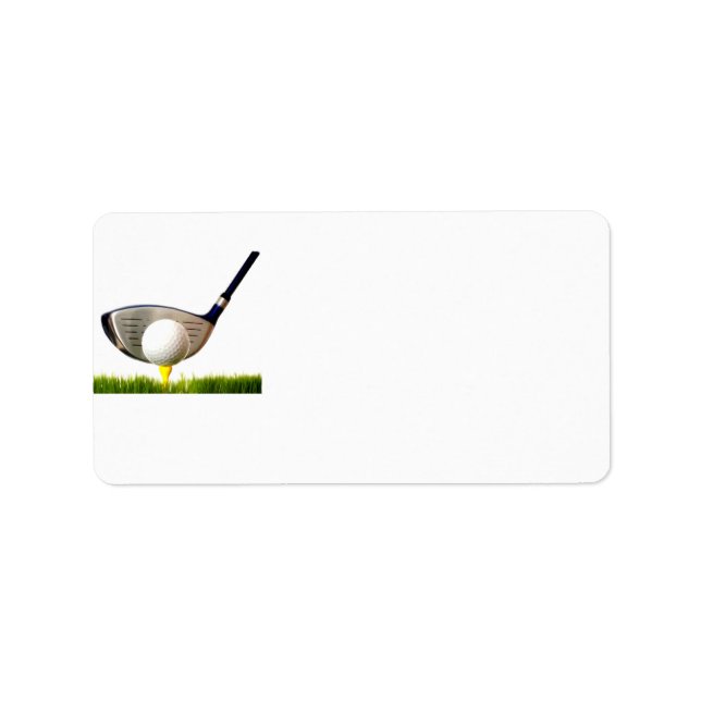 Etiqueta Club de Golf (Frente)