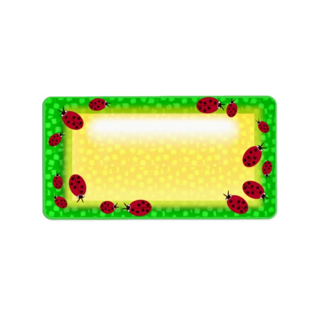 Etiqueta clúster de ladybug (Frente)