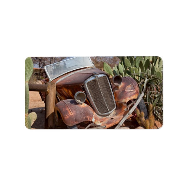 Etiqueta Coche basura (Frente)