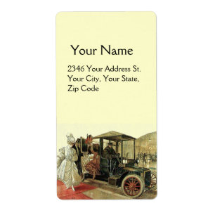 ETIQUETA COCHE RETRO , RESTAURACIÓN AUTOMÁTICA 2