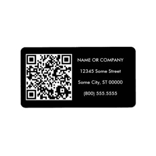 Etiqueta código adaptable de QR