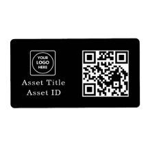Código QR de inventario negro | Código de negocio 