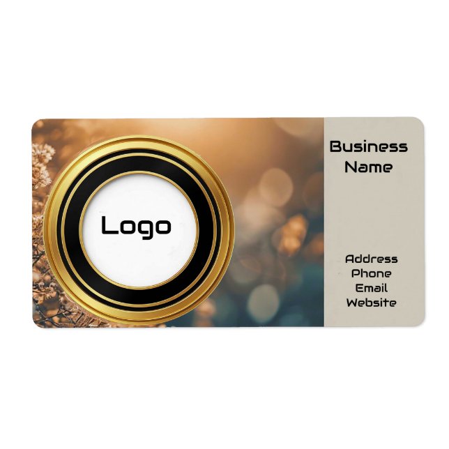Etiqueta Código QR personalizado profesional (Frente)