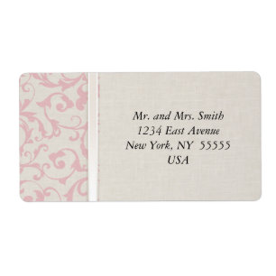 Etiqueta Colección Boda rosa SmartElegance
