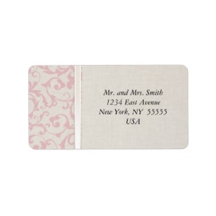 Etiqueta Colección Boda rosa SmartElegance