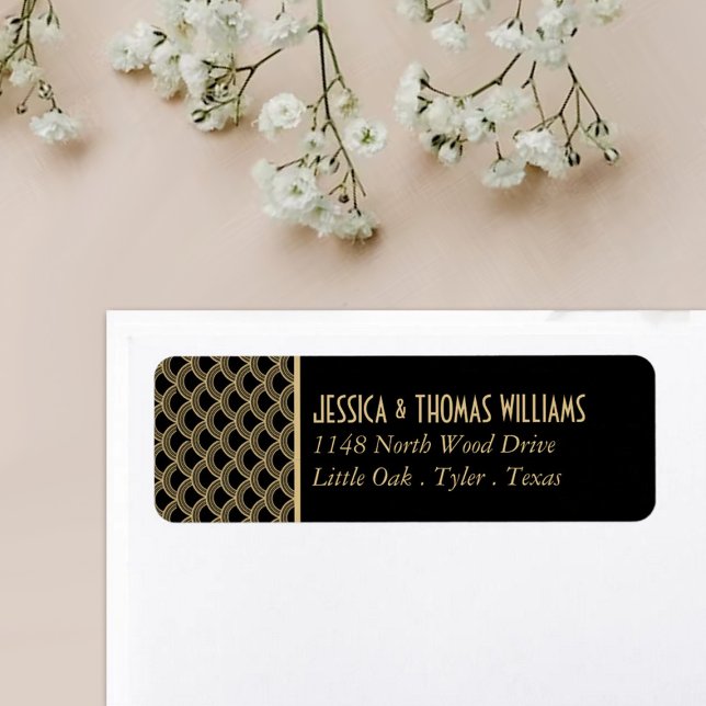 Etiqueta Colección de Bodas Art Decó de los años 20 (Subido por el creador)