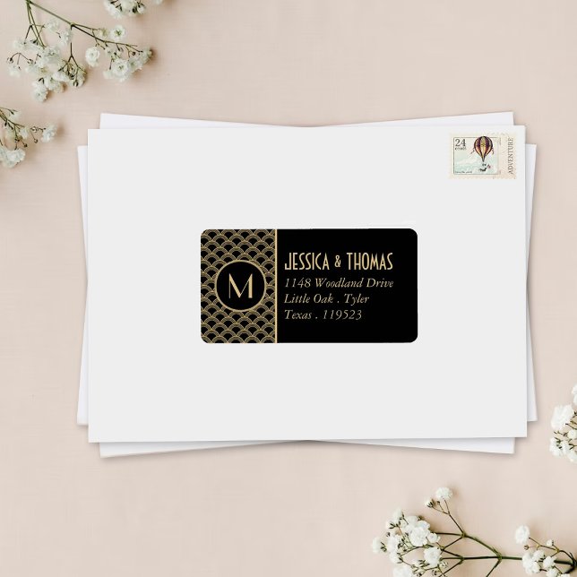 Etiqueta Colección de Bodas Art Decó de los años 20 (Subido por el creador)