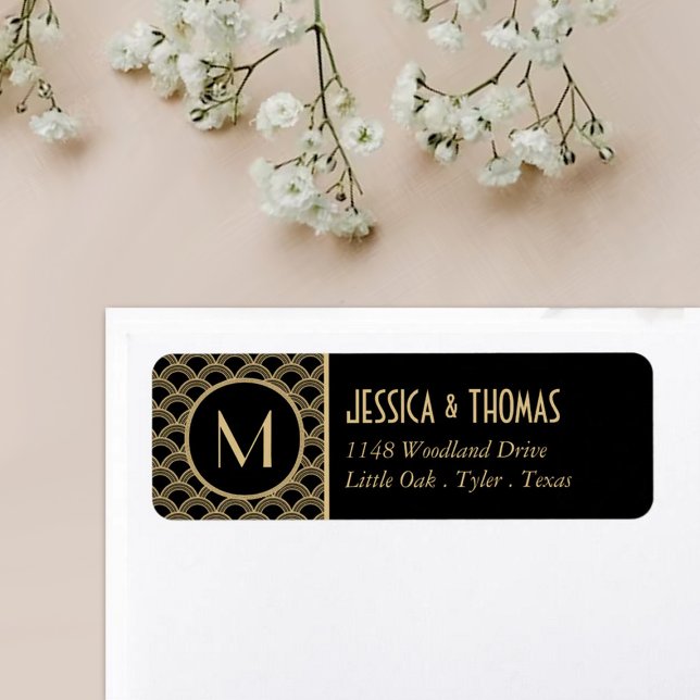 Etiqueta Colección de Bodas Art Decó de los años 20 (Subido por el creador)