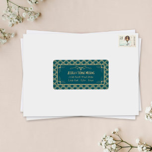 Etiqueta Colección de Bodas Art Decó de los años 20