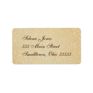 Etiqueta Colección de pintura de Tulip Morris vintage