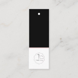 Etiqueta Colgante de Logotipo de Tamaño de Marca d