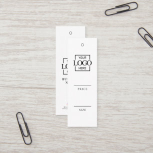 Etiqueta Colgante de Precio de Logotipo de Negocio