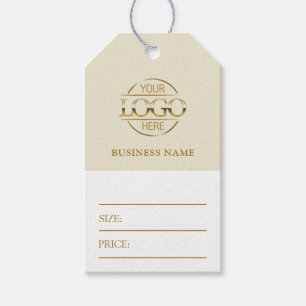 Etiqueta Colgante de Precio de Ropa con Logotipo d