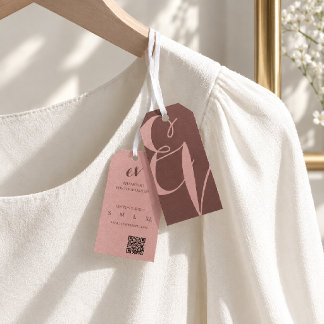 Etiqueta Colgante de Producto Minimalista Elegante