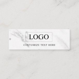 Etiqueta Colgante de Ropa con Logotipo de Negocio