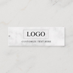 Etiqueta Colgante de Ropa con Logotipo de Negocio