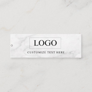 Etiqueta Colgante de Ropa con Logotipo de Negocio