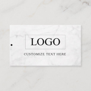 Etiqueta Colgante de Ropa con Logotipo Empresarial