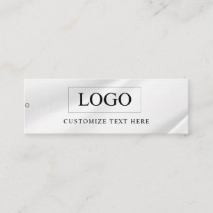 Etiqueta Colgante de Ropa con Logotipo Empresarial